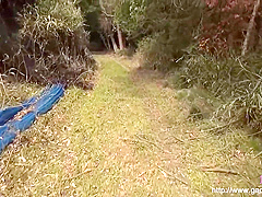 Outdoor Sex With Pretty Asian Babe, Uncensored Porn