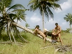 Outdoor Threesome Vintage