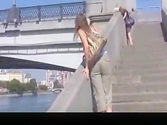 Pants wetting in public
