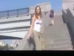 Pants wetting in public