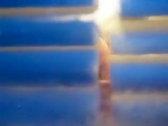 Peeping on a naked neighbor woman