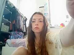 Petite Young Elf Wimpers During Sloppy Blowjob And Footjob Training