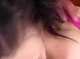 Pierced Brunette With Piercing Gags On Cock And Gets Fucked Anal In Threesome On Bed