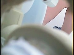 Porno of a Skinny white lady filmed taking a clear piss by