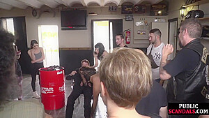 Public Bdsm Screwed And Humiliated In Front Of