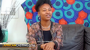 Real Amateur Black Housewife Outdoor Blowjob And Hard Fuck After Fake Job Interview