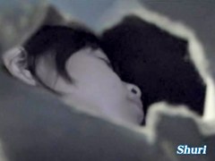 Resting beautiful Asian hottie gets exposed to the fullest
