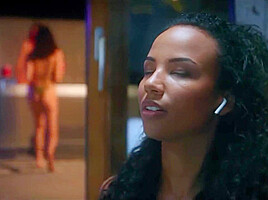 Romy Indy In Ebony Gets Her Ass Fucked By The Horny White Guy