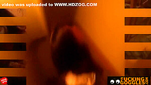 Russian Babe Has Sex In A Hallway
