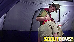 ScoutBoys DILF scoutmaster seduces and barebacks two scouts