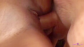 Seeing The Brunette Sucking Her Big Ebony Jugs Made The White Dude Want To Join