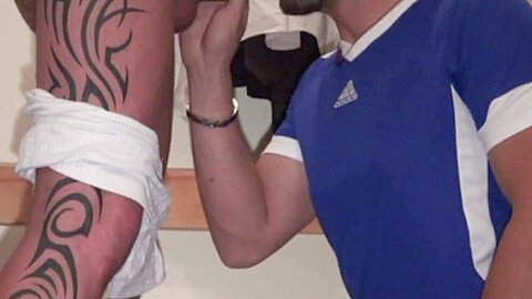 Sex in the locker room at the sport club - CrunchBoy