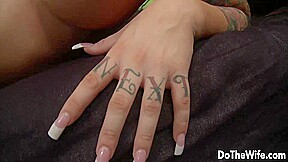 Sexy Housewife Mason Moore Takes a Stud's Cock Next to Her Cuckold