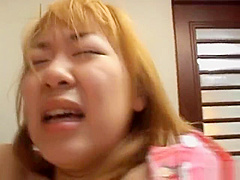 Sexy Japanese model hammered by cock