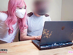 Sexy Roommate Ruin My Game Creampie Payment In Her Pussy