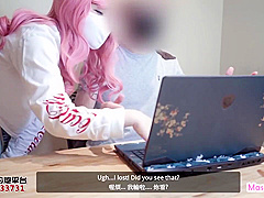 Sexy Roommate Ruin My Game Creampie Payment In Her Pussy