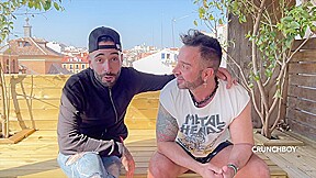 Sexy Step daddy Pornstar Fucked Raw By John Brachalli - BarebackFromFrance