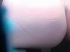 Sexy ass blonde secretly filmed pissing