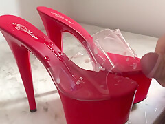 She Want To Wear Her Shoes Covered With Cum Shopelay With Heels Feet Long Toenails (fan Request)