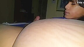 She wanted to watch the game but is what happen at half time