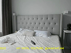 Skinny Amateur Asian teen 18+ Masturbates With Big Dildo
