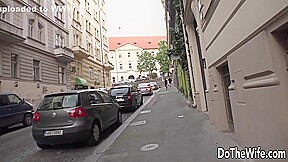 Skinny Cuck Licks While His Wife Denisse Takes A Bbc In Ass