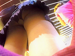 Step mom's upskirt