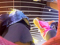 Step mom's upskirt