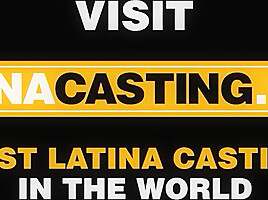 Steven Hard In Horny Latina Milf Toys Pussy And Asshole In Fake Anal Creampie Casting
