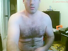 Str8 Hairy Step dad Bod Gets Off When Gf At Work