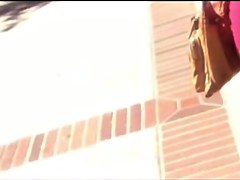 Street candid video with bootylicious hottie