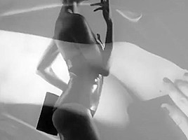 Striptease semi-porn porn music video dog's style