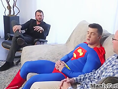 Stud Barebacking 3some With Creampie Ending