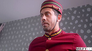 Stunning Milf Athena Uses Bellboy For Her Pleasure With Alex Jones And Athena Anderson