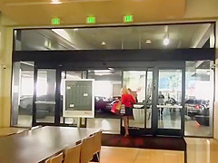 Stunning big ass Milf bangs peeping tom