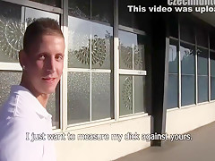Submissive Guy Spreads His Legs For A Hard Dick