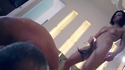 Submissive Man Fucked By A Dominatrix Woman