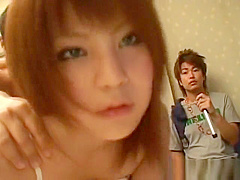 Sweet Japanese nymph pussy nailed from behind
