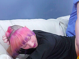 Tangled Tanzi submits to anal punishment