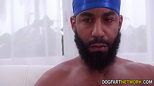 Tee Reel, Chris Blaccwood And Eddie Jaye In Blonde Babe In 17 Man Blowbang 9 Min