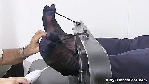Joey Tickled In Sheer Socks - Joey