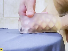 Toy Fucking And Monster Cock Ejaculation - Close Up