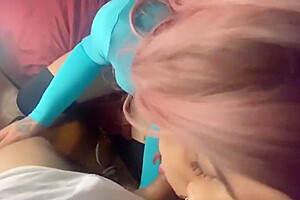 Trans Slut Deepthroats Boy At Lunch, Gets Milk In Mouth - Of /emmaink13