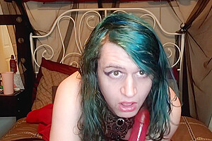 Ts Transgender Girl Fucks Herself For You