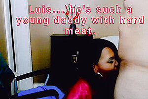Tstracy In Dallas, Sucking Mexican Cock  No Hands