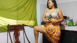 Very Horny Latina Ends Up Masturbating Her Tight Pussy