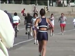 Young candid ass in sports shorts spied in the street 03a