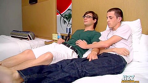 Zack Gets Two Shots Of Juice - Conner Bradley And Zack Randall
