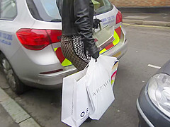 big arse in tight dress and heels