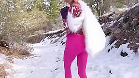 blonde teen 18+ begs for a hot creampie